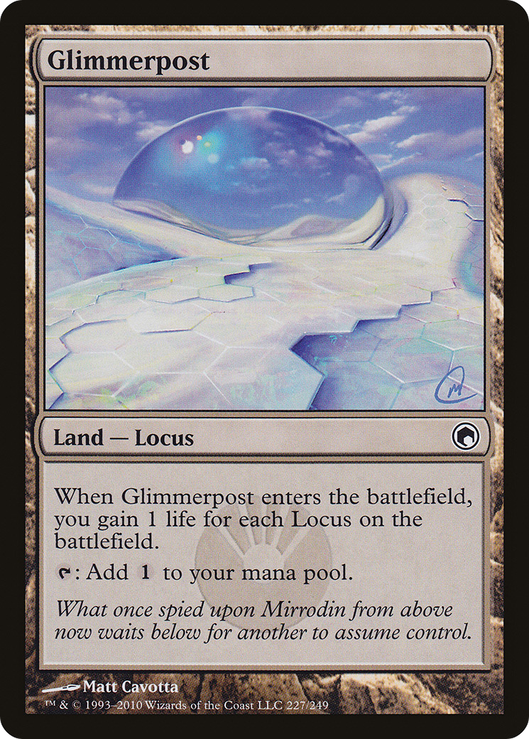 Image of Glimmerpost (SOM-227) - Scars of Mirrodin