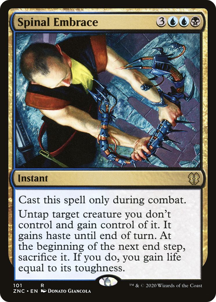 Image of Spinal Embrace (ZNC-101) - Zendikar Rising Commander