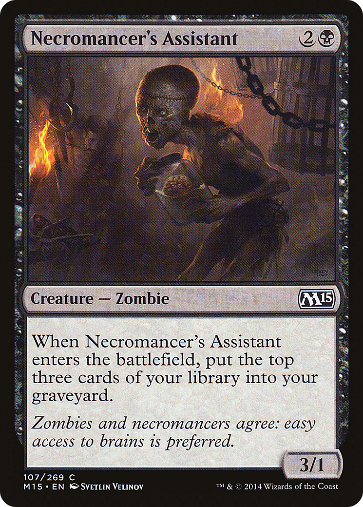 Image of Necromancer's Assistant (M15-107) - Magic 2015