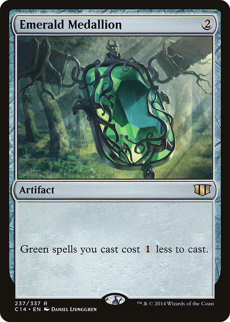 Image of Emerald Medallion (C14-237) - Commander 2014