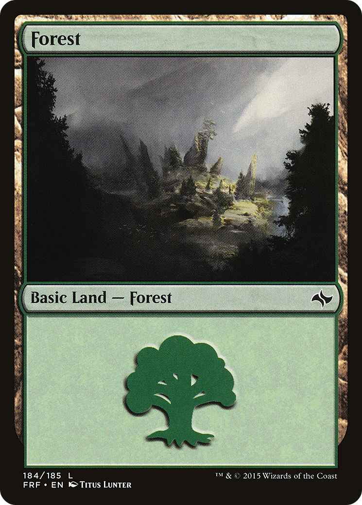 Image of Forest (184) (FRF-184) - Fate Reforged