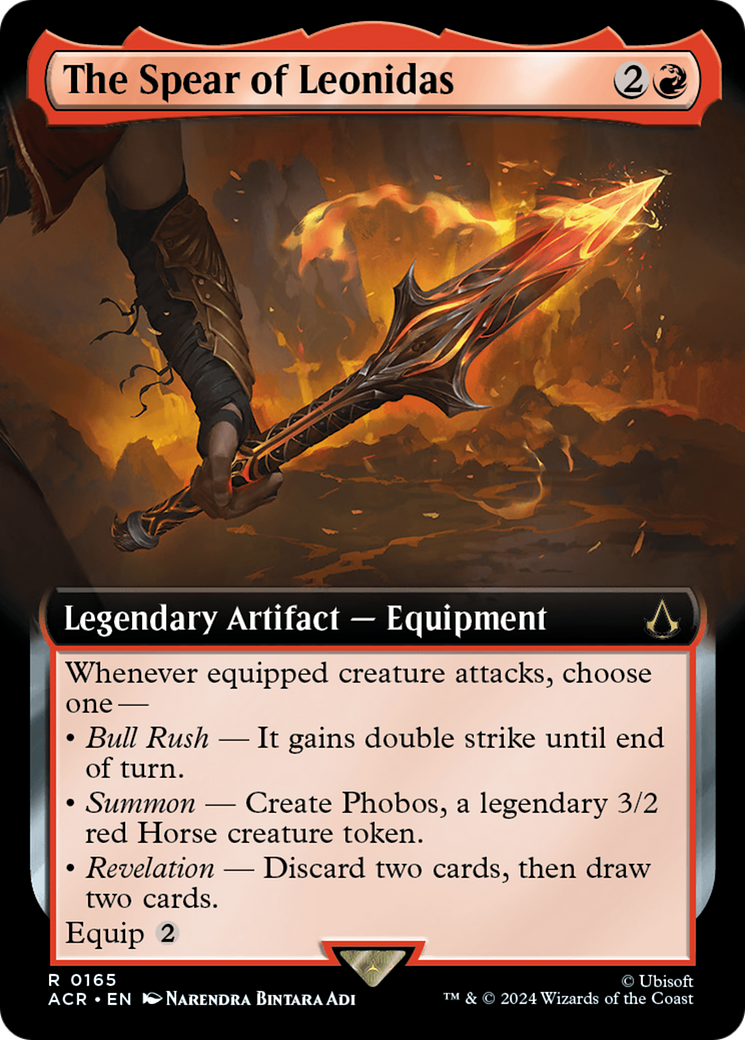 Image of The Spear of Leonidas (Extended Art) (ACR-165) - Assassin's Creed: (Extended Art)