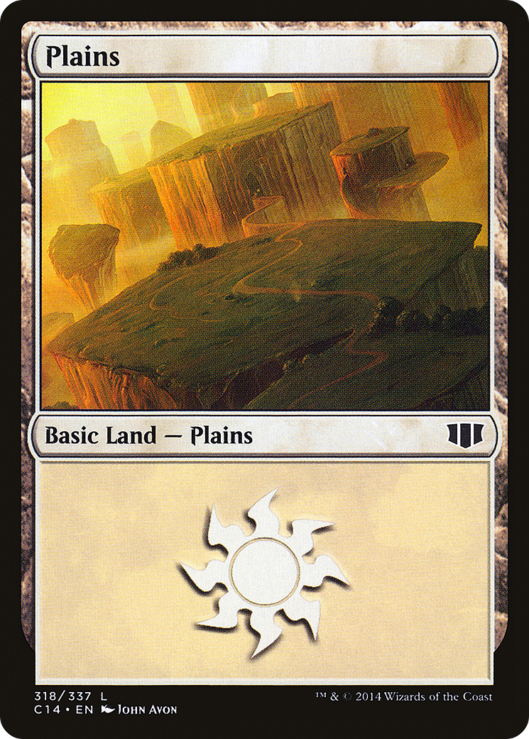 Image of Plains (318) (C14-318) - Commander 2014