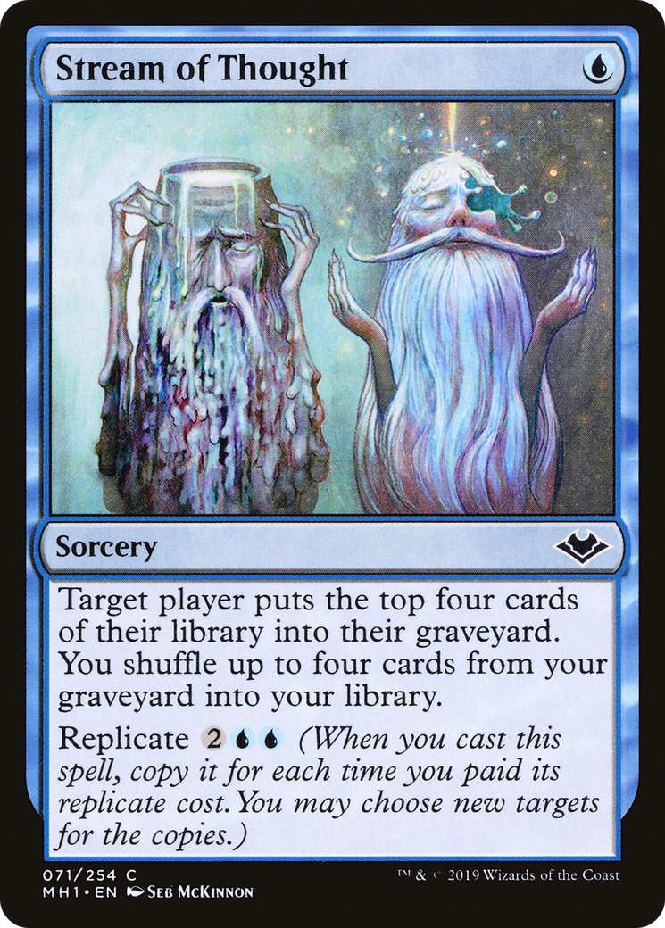 Image of Stream of Thought (MH1-071) - Modern Horizons Foil