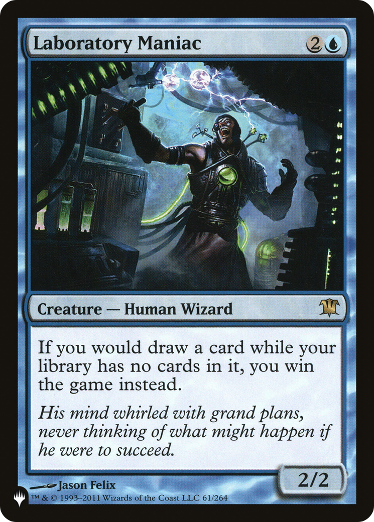 Image of Laboratory Maniac (ISD) (LIST-ISD-61) - The List