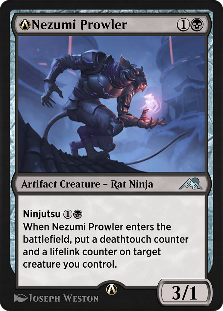 Image of A-Nezumi Prowler (NEO-A-116) - Kamigawa: Neon Dynasty