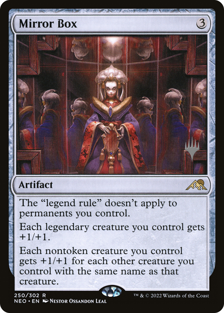 Image of Mirror Box (PPNEO-250) - Kamigawa: Neon Dynasty Promos Foil