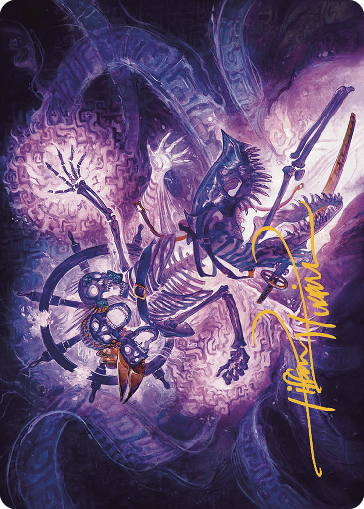 Image of The Grim Captain // The Grim Captain (ALCI-041) - The Lost Caverns of Ixalan Art Series (Borderless)