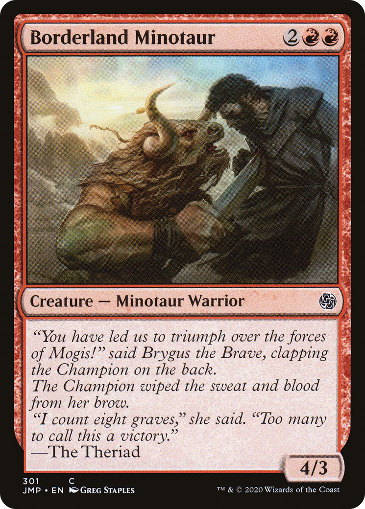 Image of Borderland Minotaur (JMP-301) - Jumpstart