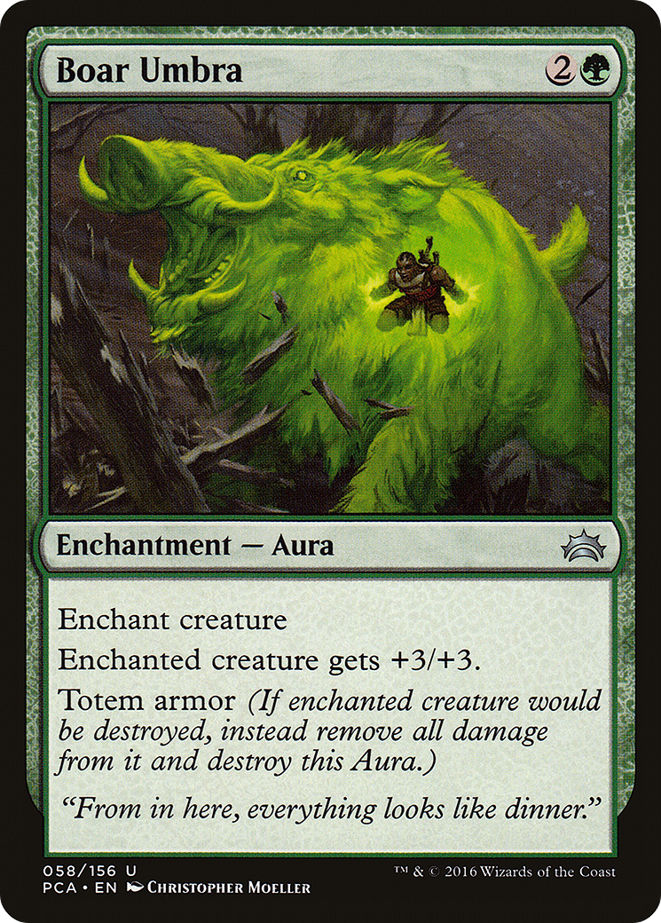 Image of Boar Umbra (PCA-058) - Planechase Anthology