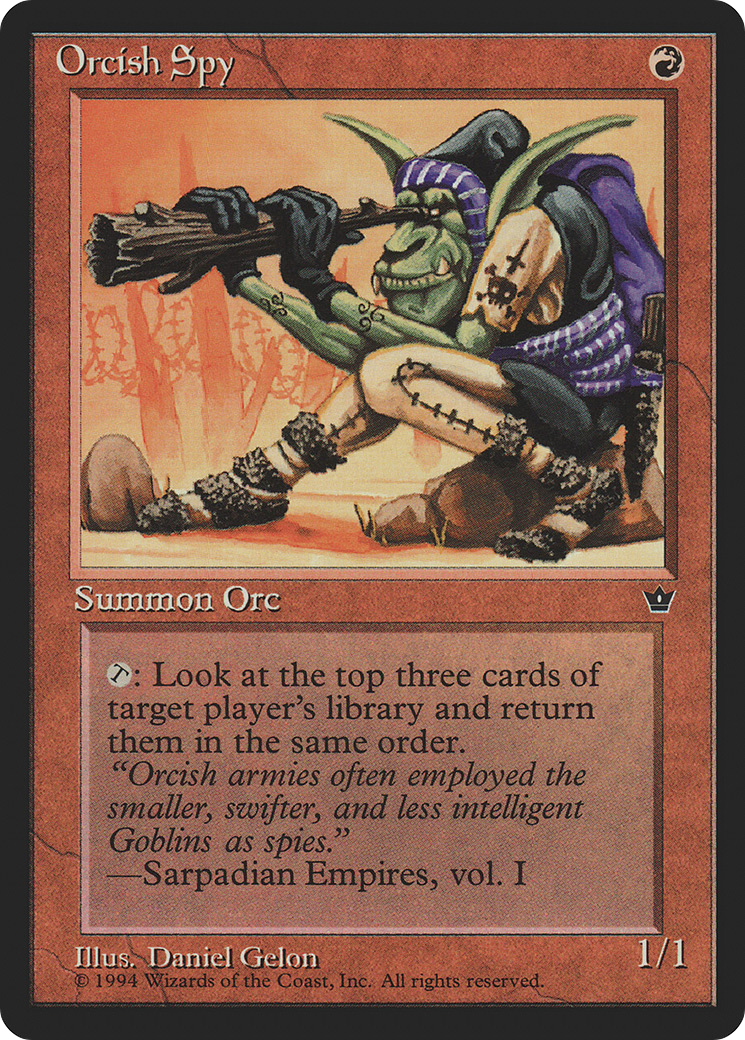 Image of Orcish Spy (Gelon) (FEM-) - Fallen Empires