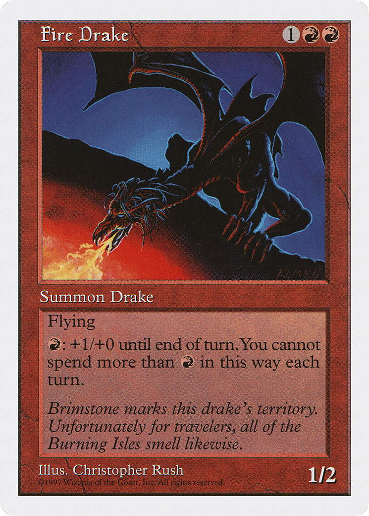Image of Fire Drake (5ED-) - Fifth Edition