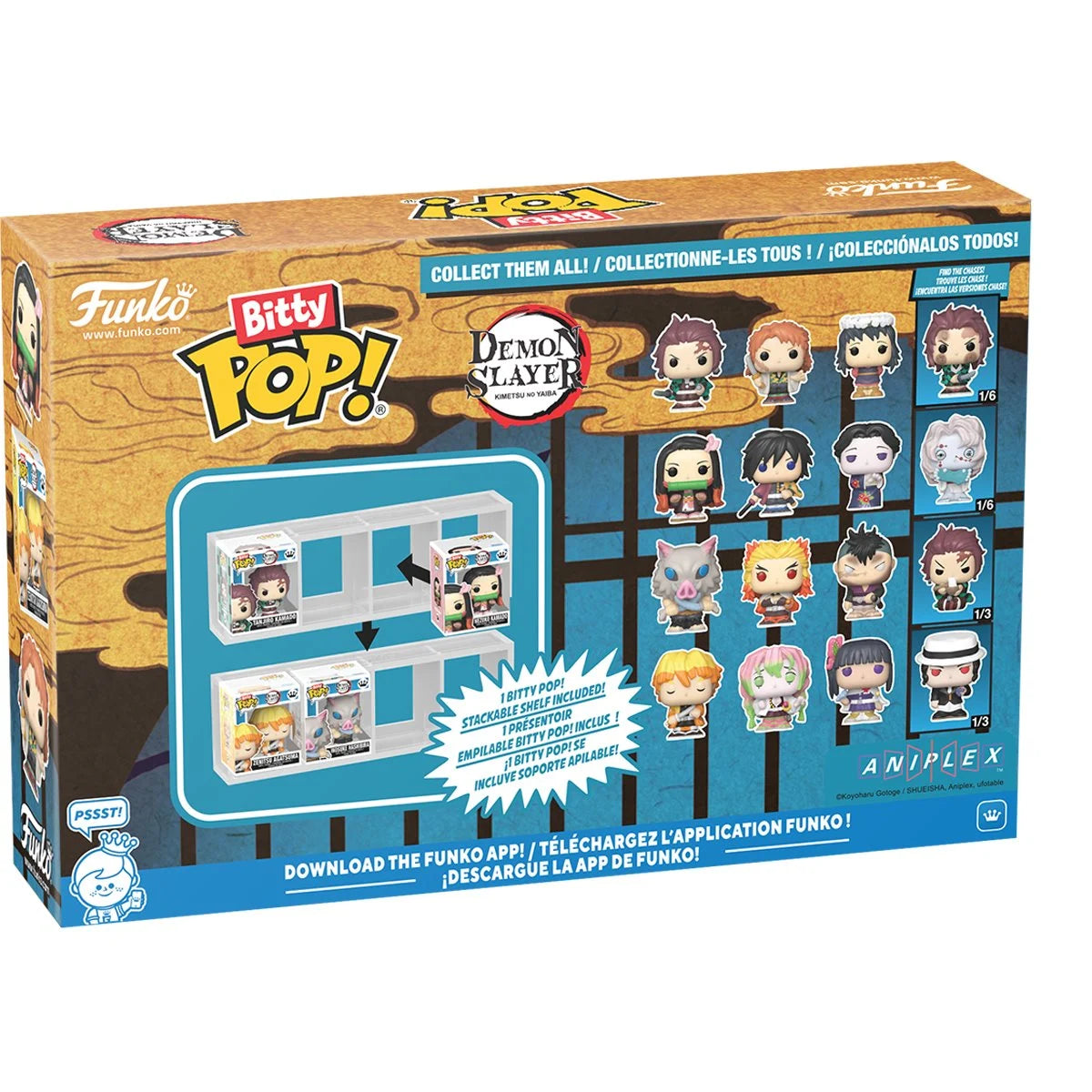 Image of Demon Slayer Nezuko Kamado Funko Bitty Pop! Mini-Figure 4-Pack - Specialty