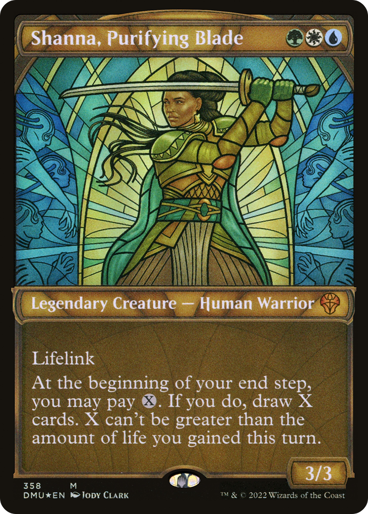Image of Shanna, Purifying Blade (Textured Foil) (DMU-358) - Dominaria United: (Showcase) Foil