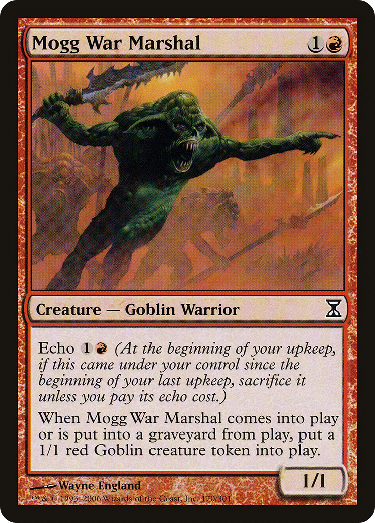 Image of Mogg War Marshal (TSP-170) - Time Spiral