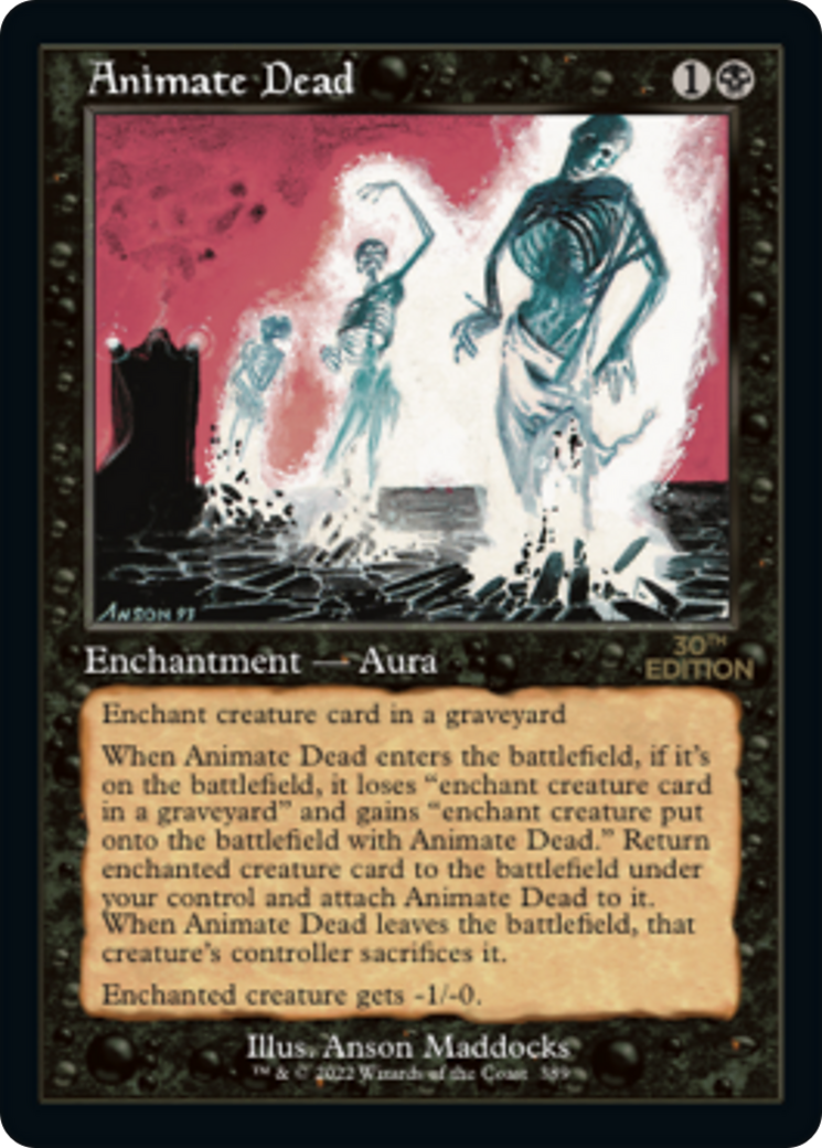 Image of Animate Dead (Retro Frame) (30A-389) - 30th Anniversary Edition