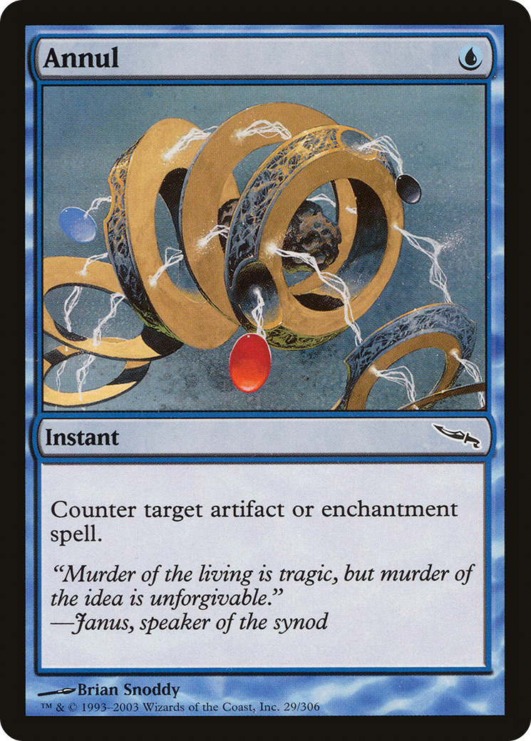 Image of Annul (MRD-029) - Mirrodin Foil