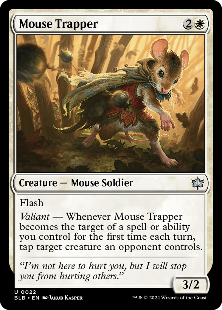 Image of Mouse Trapper (BLB-022) - Bloomburrow