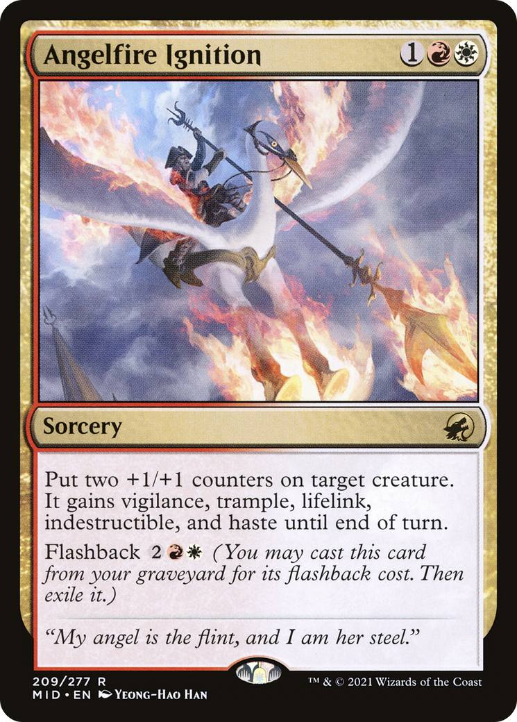 Image of Angelfire Ignition (MID-209) - Innistrad: Midnight Hunt