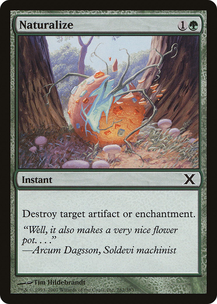 Image of Naturalize (10E-282) - Tenth Edition Foil