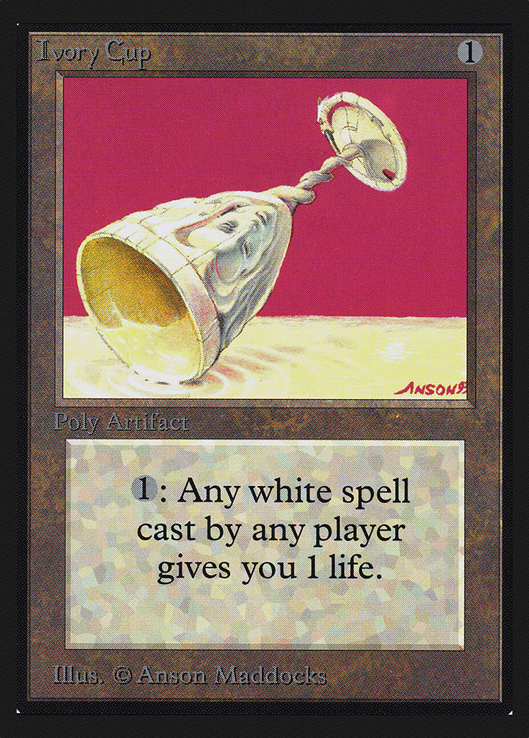 Image of Ivory Cup (CE) (CED-) - Collectors' Edition