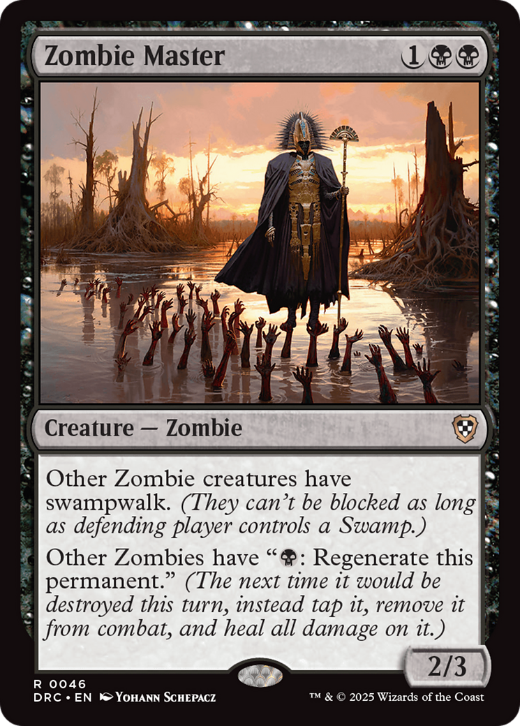 Image of Zombie Master (DRC-046) - Commander: Aetherdrift