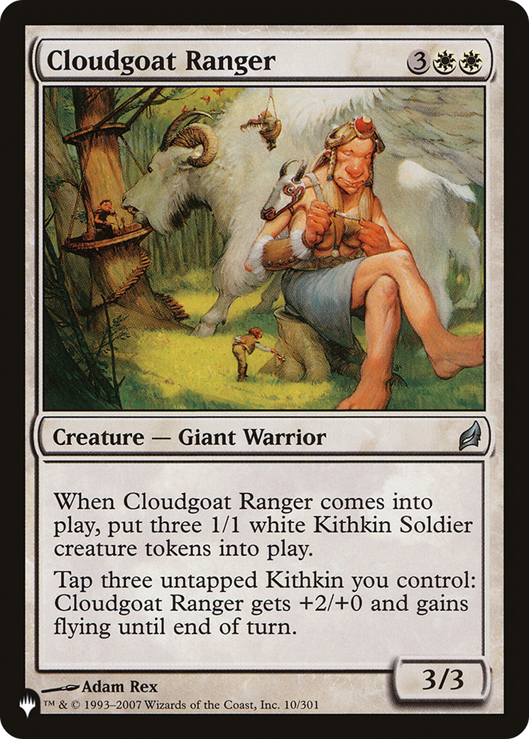Image of Cloudgoat Ranger (LIST-10/301) - The List