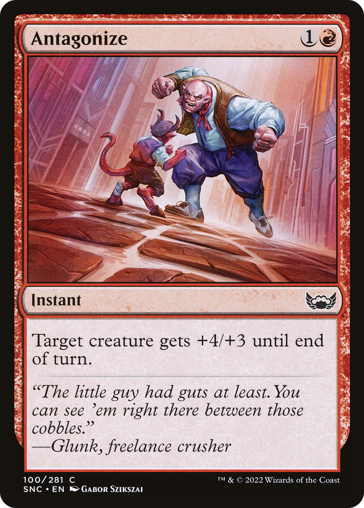Image of Antagonize (SNC-100) - Streets of New Capenna