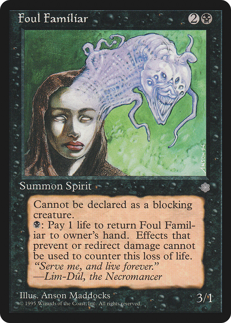 Image of Foul Familiar (ICE-) - Ice Age