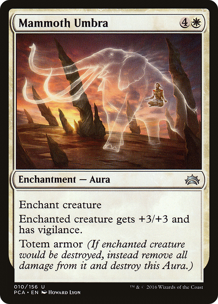 Image of Mammoth Umbra (PCA-010) - Planechase Anthology