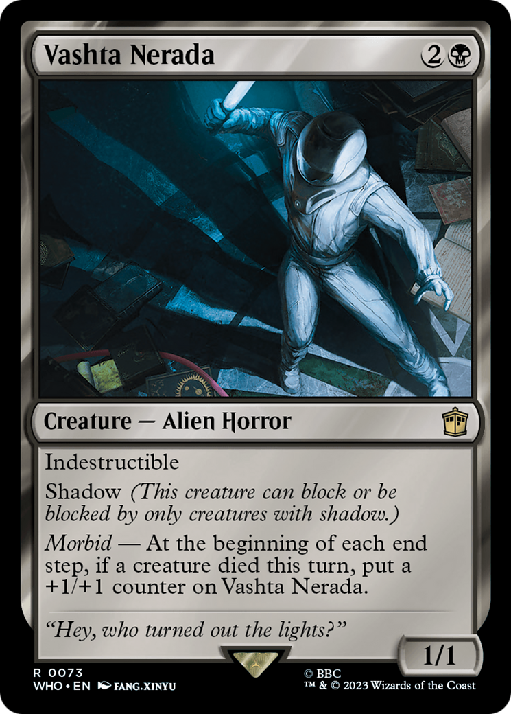 Image of Vashta Nerada (WHO-073) - Doctor Who Foil