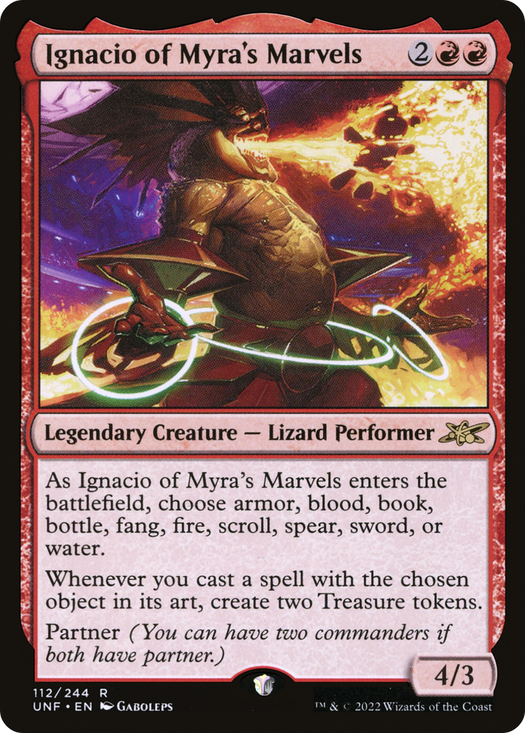 Image of Ignacio of Myra's Marvels (UNF-112) - Unfinity