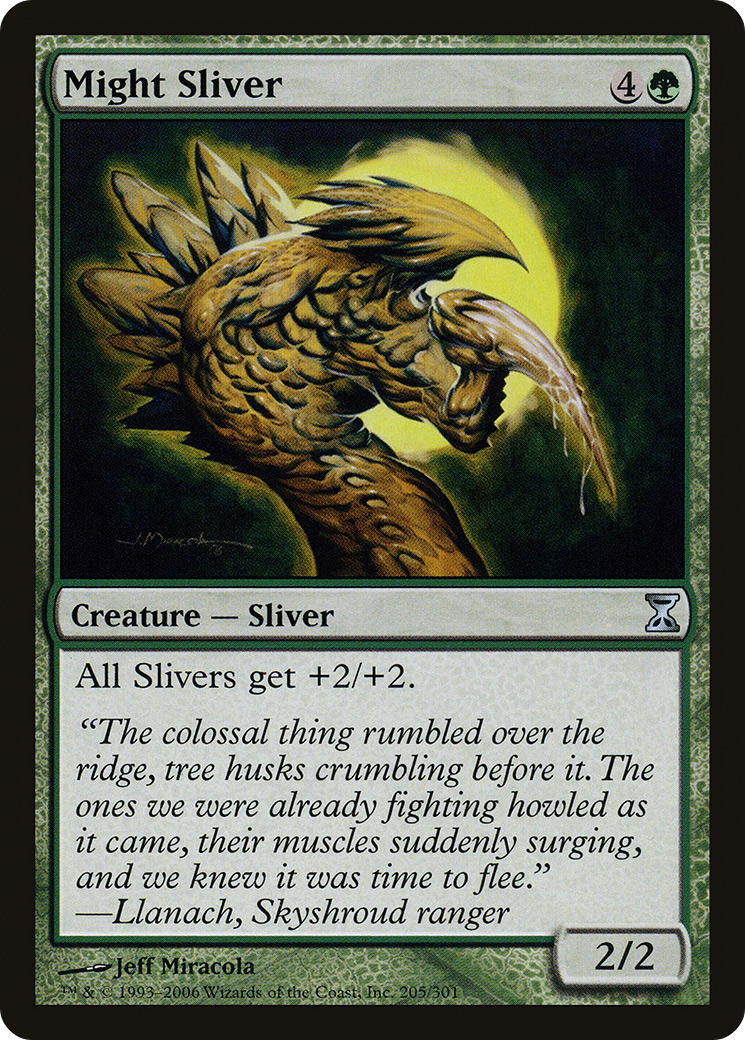 Image of Might Sliver (TSP-205) - Time Spiral Foil