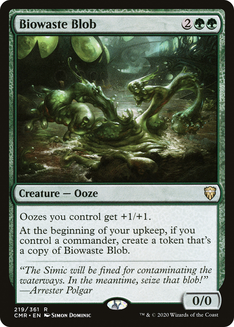 Image of Biowaste Blob (CMR-219) - Commander Legends
