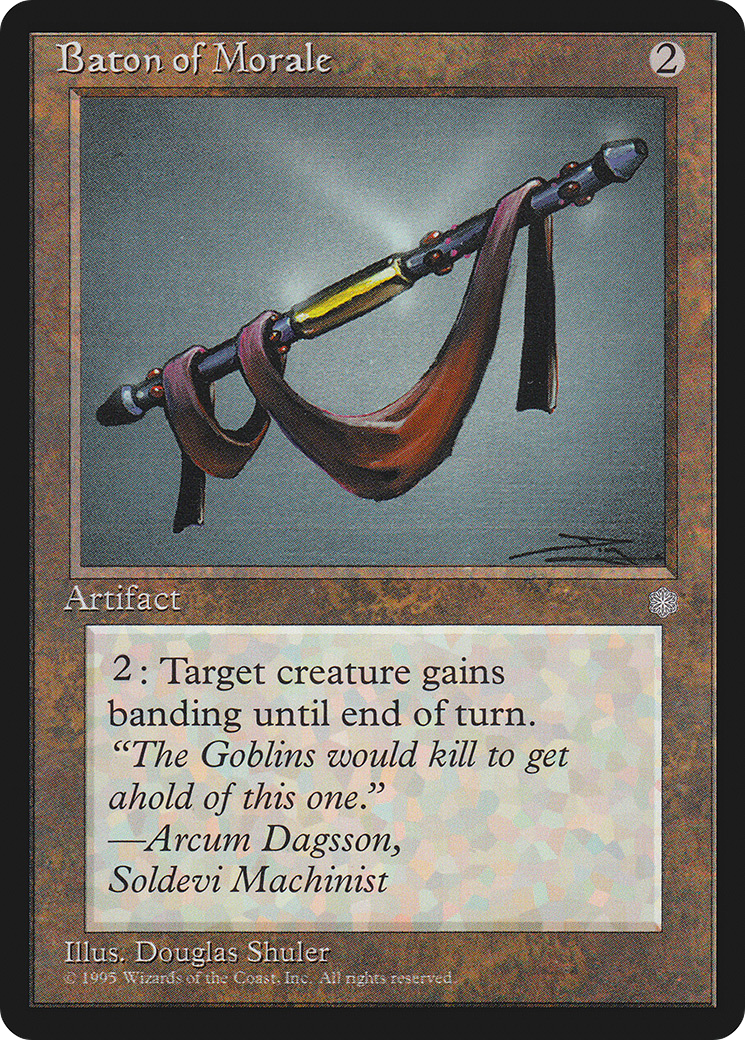 Image of Baton of Morale (ICE-) - Ice Age