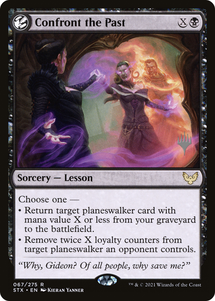Image of Confront the Past (PPSTX-67P) - Strixhaven: School of Mages Promos: (lesson) Foil