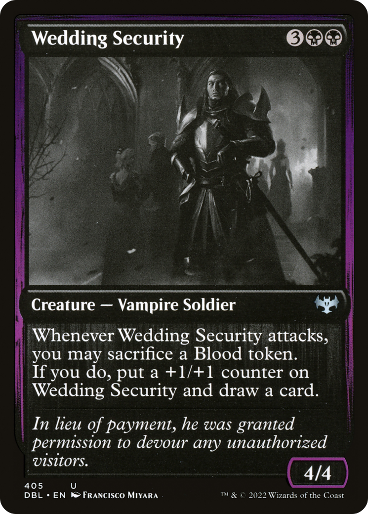 Image of Wedding Security (DBL-405) - Innistrad: Double Feature Foil