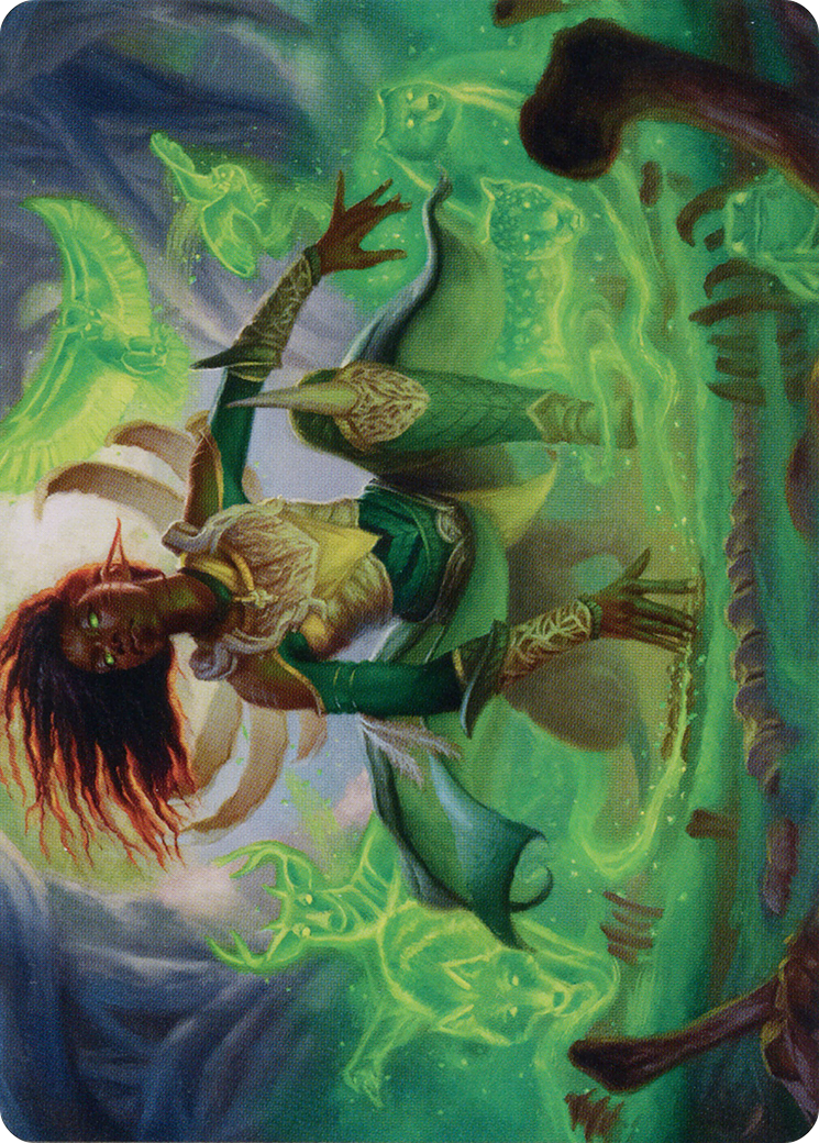 Image of Fauna Shaman // Fauna Shaman (ABRO-024) - The Brothers' War Art Series (Borderless)