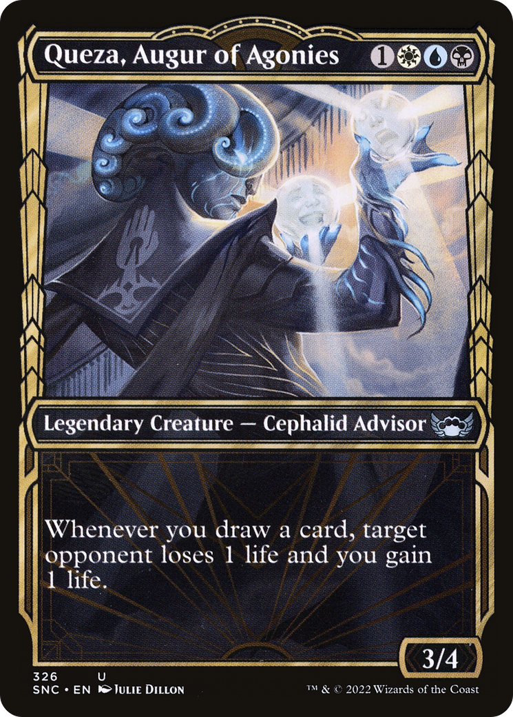 Image of Queza, Augur of Agonies (Showcase) (SNC-326) - Streets of New Capenna: (Showcase)