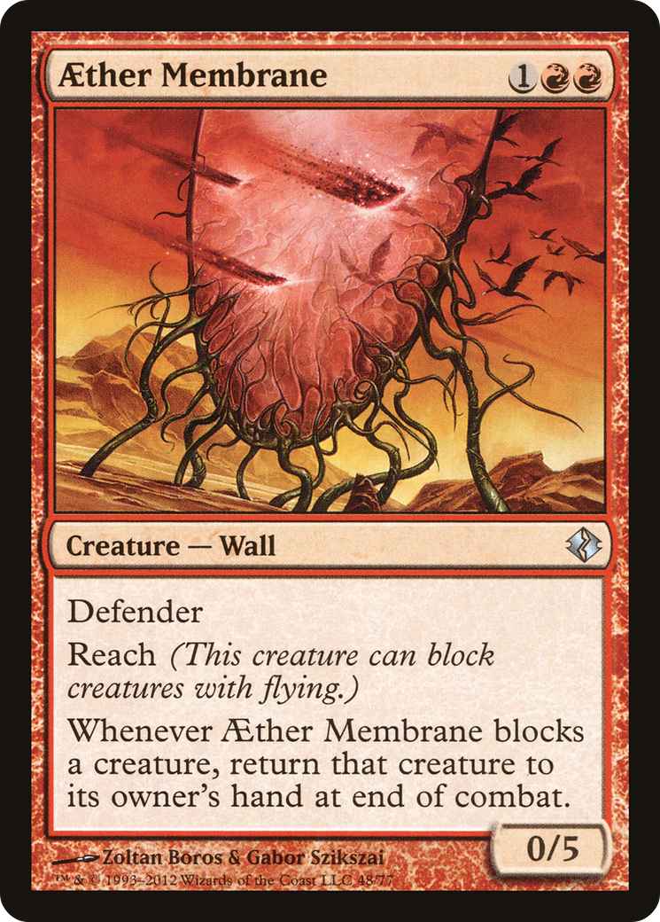 Image of Aether Membrane (DDI-048) - Duel Decks: Venser vs. Koth
