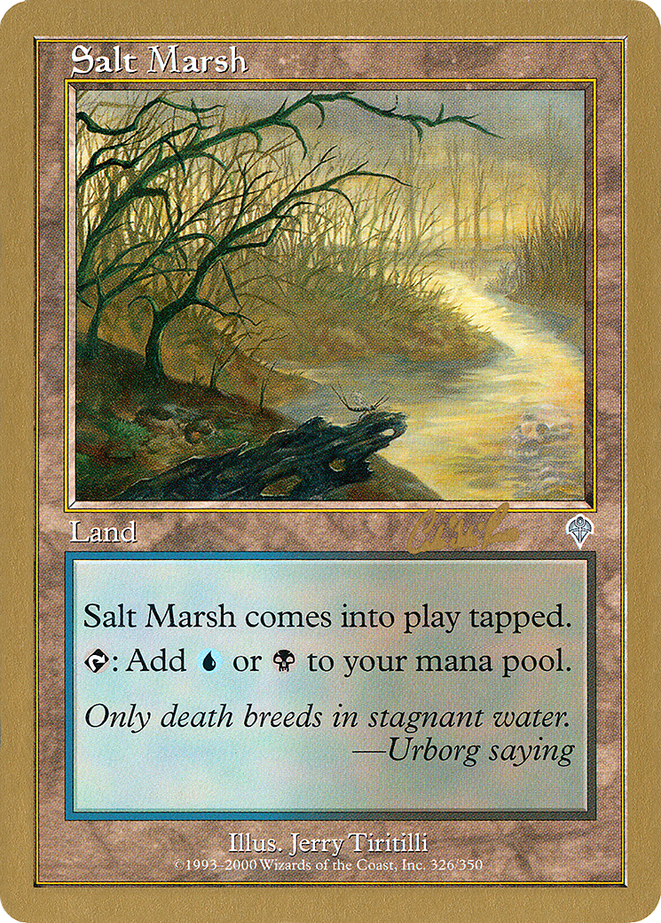 Image of Salt Marsh - 2002 Carlos Romao (INV) (WCD-) - World Championship Decks 2002