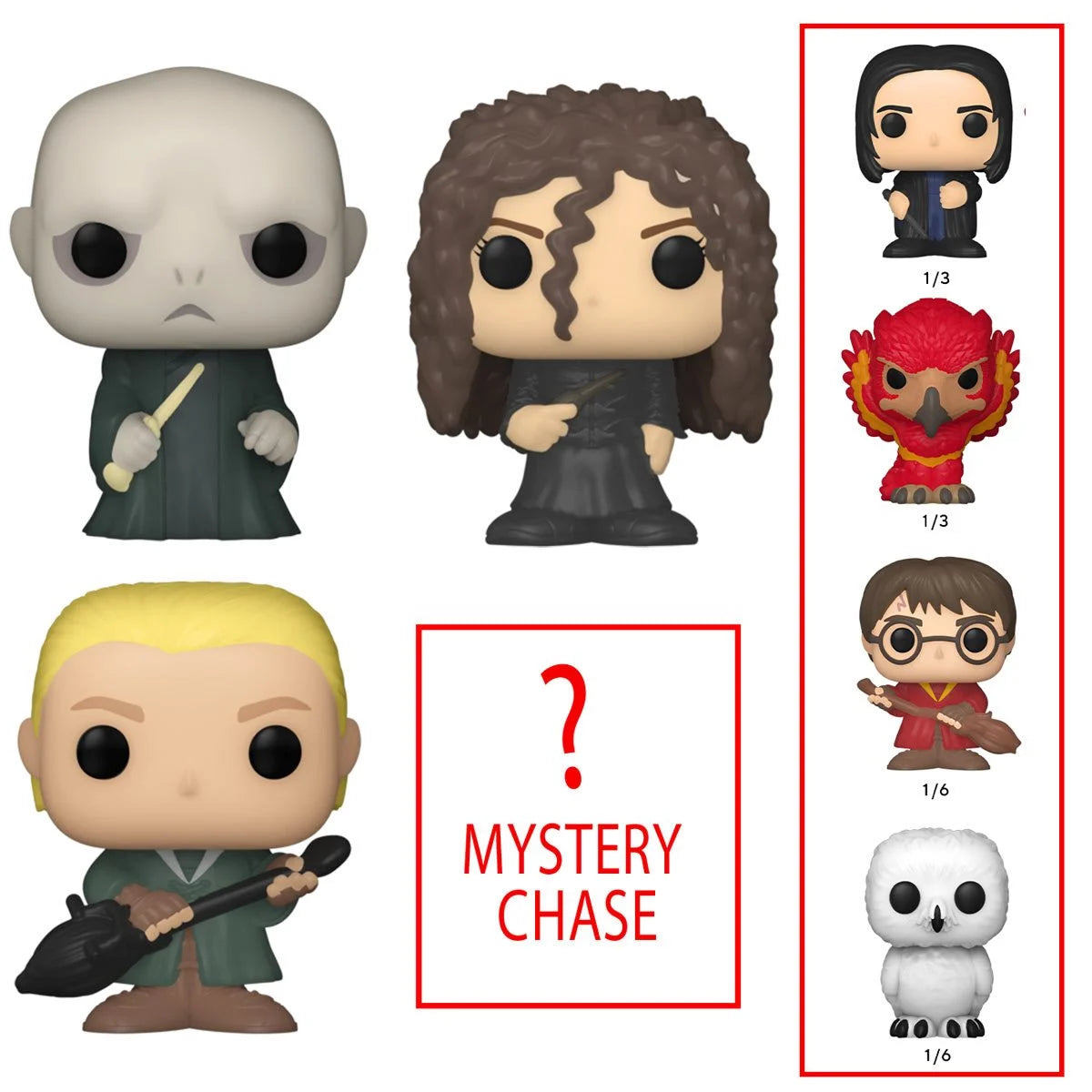Image of Harry Potter Voldemort Funko Bitty Pop! Mini-Figure 4-Pack