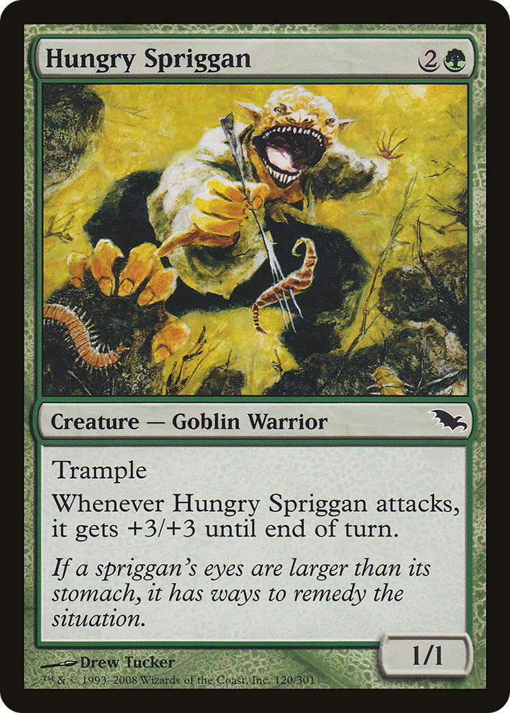 Image of Hungry Spriggan (SHM-120) - Shadowmoor