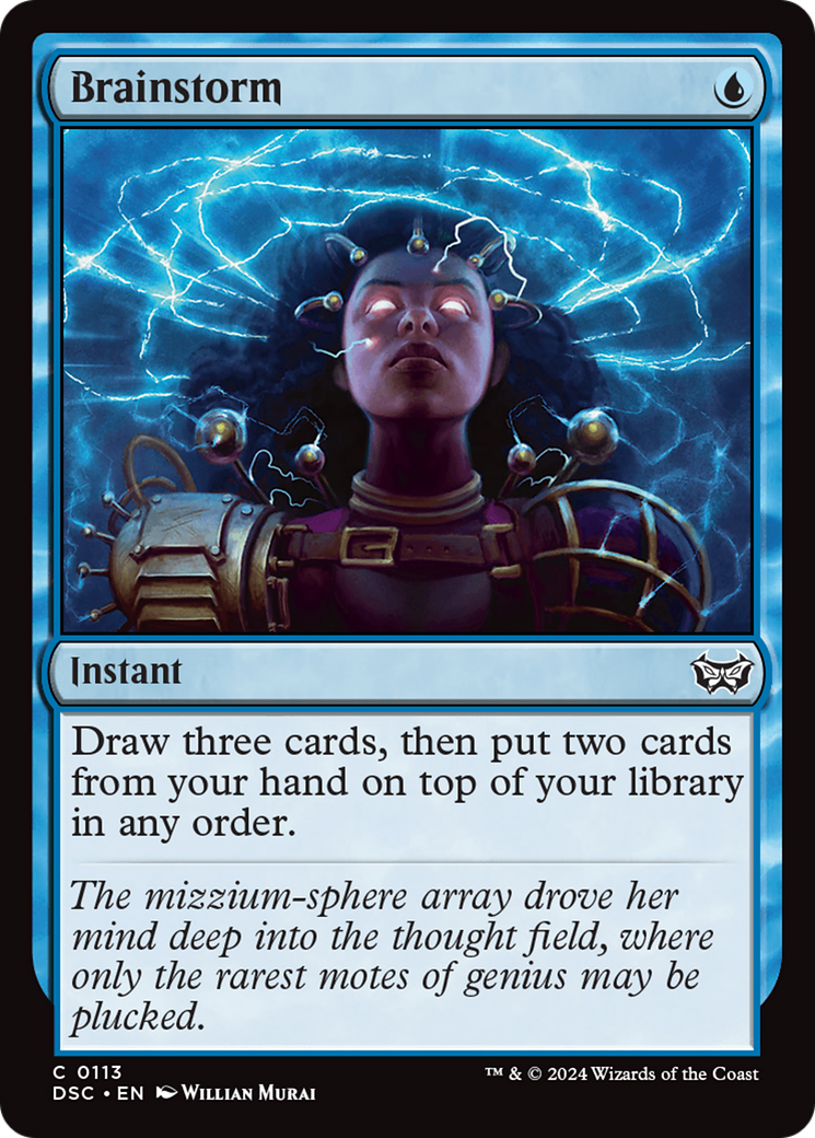 Image of Brainstorm (DSC-113) - Duskmourn: House of Horror Commander