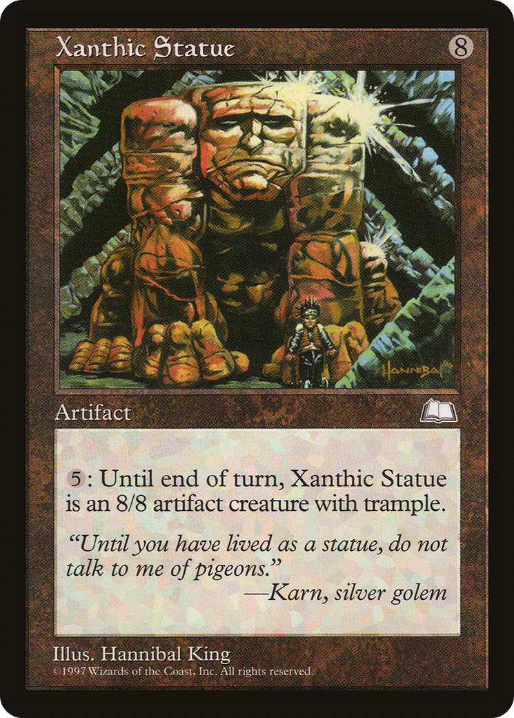 Image of Xanthic Statue (WTH-) - Weatherlight
