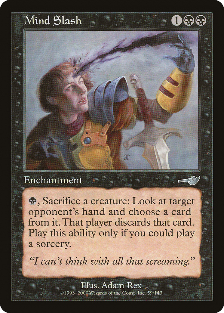 Image of Mind Slash (NMS-059) - Nemesis Foil
