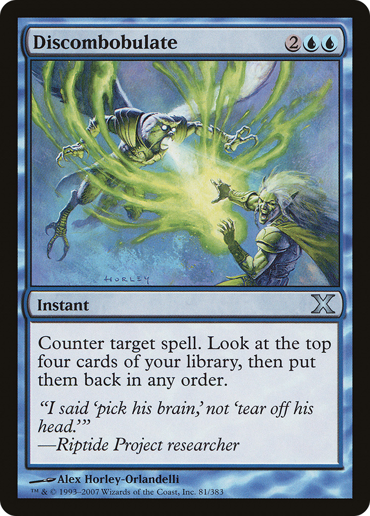 Image of Discombobulate (10E-081) - Tenth Edition Foil
