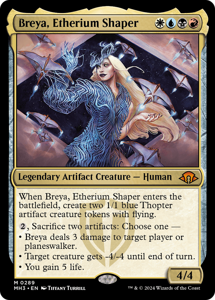 Image of Breya, Etherium Shaper (MH3-289) - Modern Horizons 3 Foil