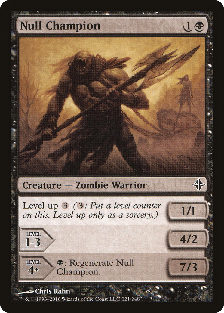 Image of Null Champion (ROE-121) - Rise of the Eldrazi Foil