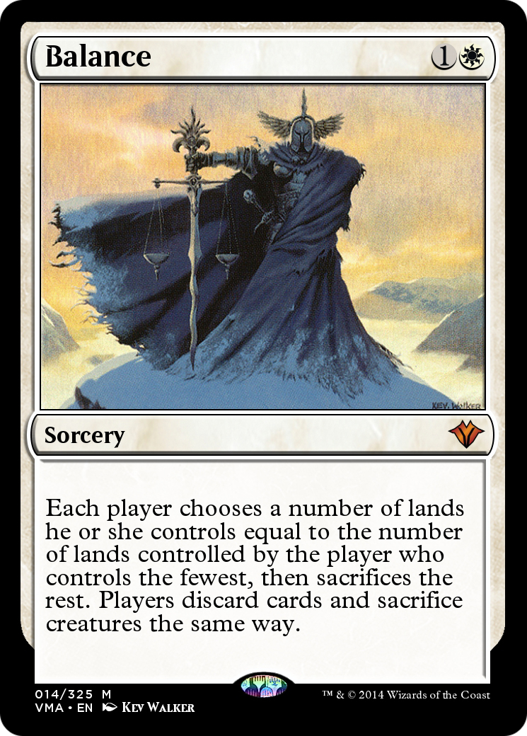 Image of Balance (VMA-014) - Vintage Masters Foil